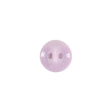 European Dark Lilac Self Back Glass Button - 18L/11.5mm