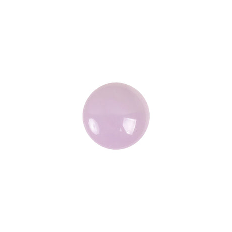 European Dark Lilac Self Back Glass Button - 18L/11.5mm