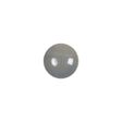 European Dark Gray Self Back Glass Button - 18L/11.5mm
