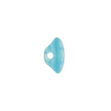 European AB Blue Self Back Glass Button - 20L/12.5mm