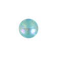 European AB Blue Self Back Glass Button - 20L/12.5mm