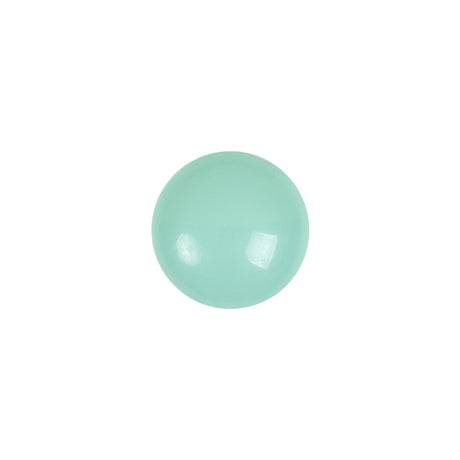 European Mint Self Back Glass Button - 20L/12.5mm