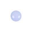 European Light Blue Self Back Glass Button - 20L/12.5mm