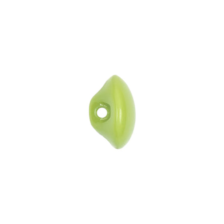 European Green Self Back Glass Button - 20L/12.5mm