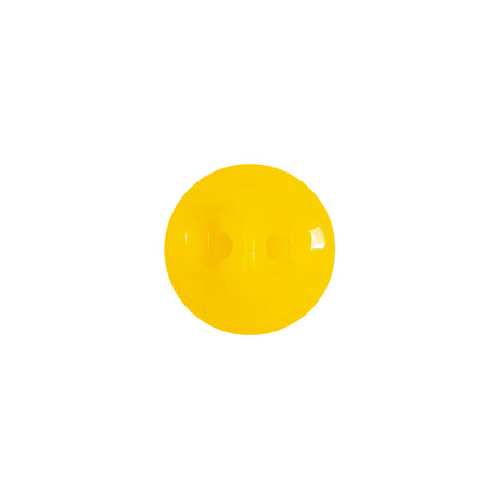 European Yellow Self Back Glass Button - 20L/12.5mm