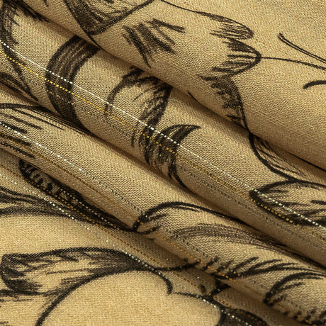 Mood Exclusive Joy of Juliet Metallic Pinstriped Viscose Dobby