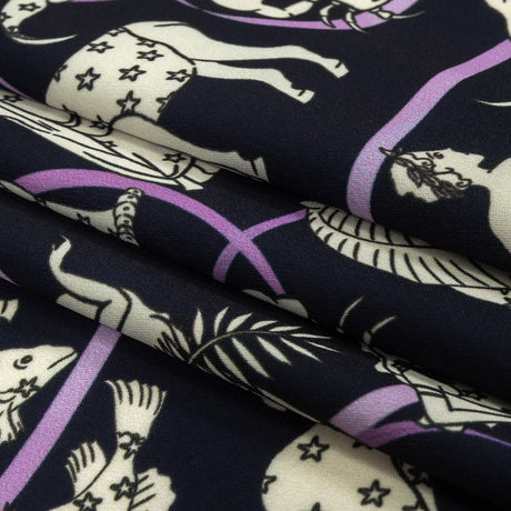 Mood Exclusive What's Your Sign Polyester Crepe