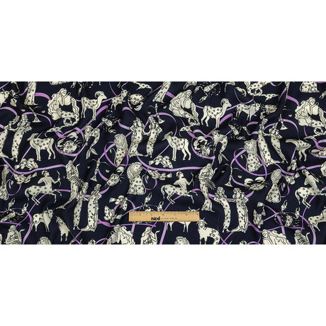 Mood Exclusive What's Your Sign Polyester Crepe