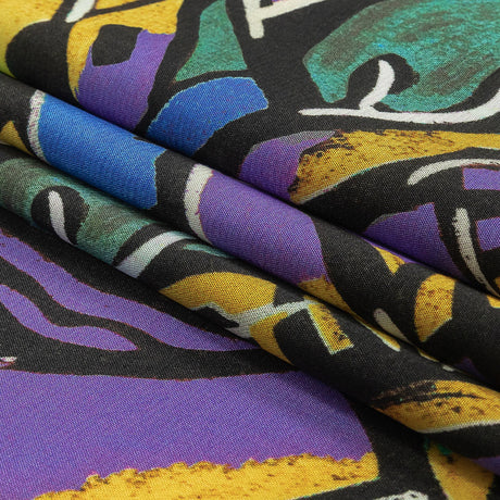 Mood Exclusive Graffiti Alley Viscose Poplin