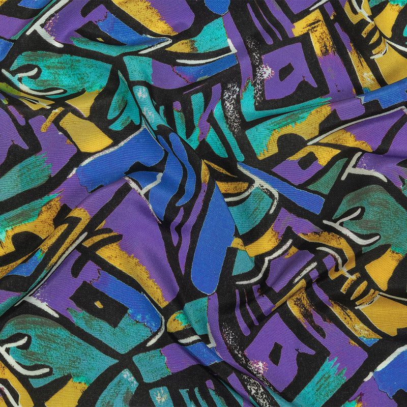 Mood Exclusive Graffiti Alley Viscose Poplin