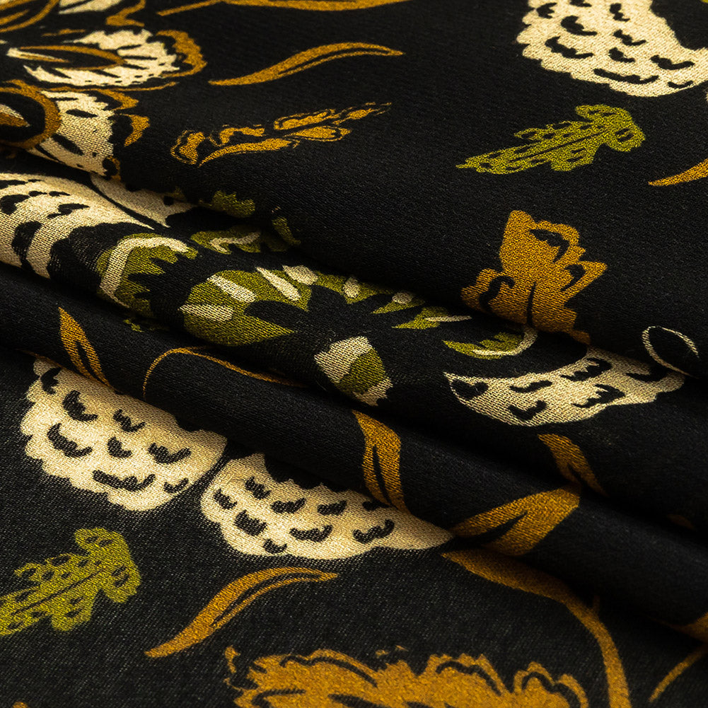 Mood Exclusive Dragon's Delight Viscose Georgette Panel