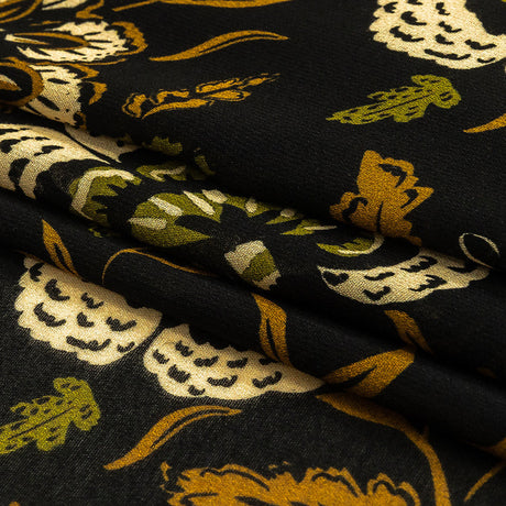 Mood Exclusive Dragon's Delight Viscose Georgette Panel