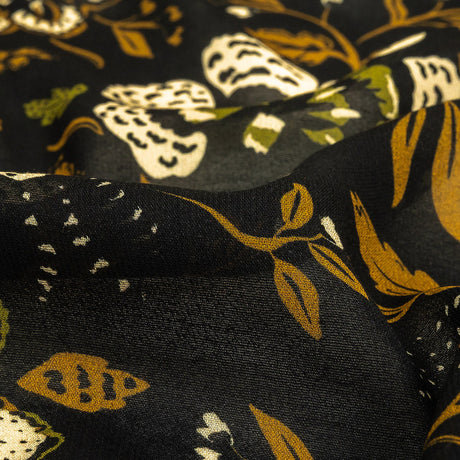 Mood Exclusive Dragon's Delight Viscose Georgette Panel