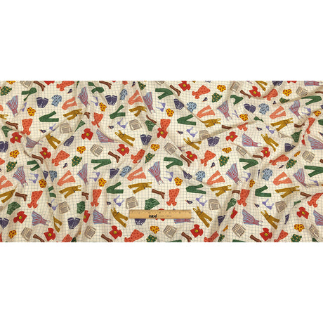 Mood Exclusive Crystal Gray Laundry Day Viscose Poplin