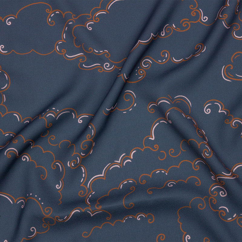 Mood Exclusive Cloudgazing Polyester Crepe