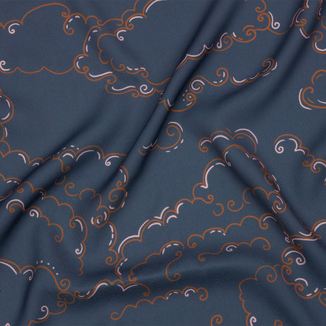 Mood Exclusive Cloudgazing Polyester Crepe