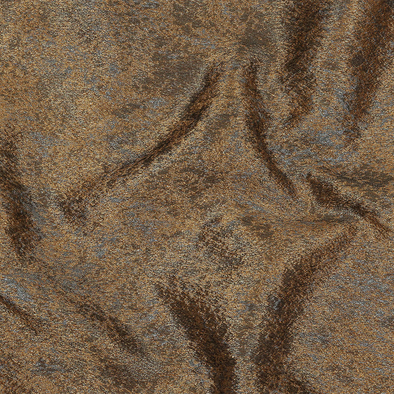 Pegasus Gold, Copper and Gunmetal Mottled Luxury Brocade