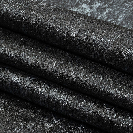 Pegasus Black and Slate Mottled Luxury Brocade
