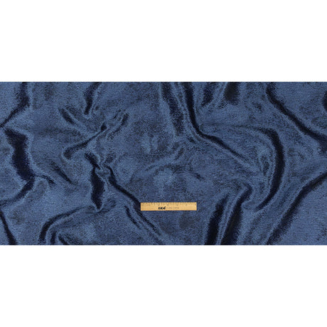 Pegasus Navy Mottled Luxury Brocade