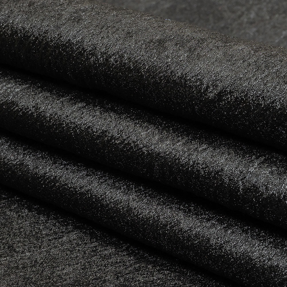 Pegasus Black Mottled Luxury Brocade