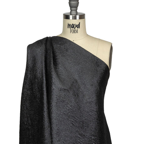 Pegasus Black Mottled Luxury Brocade