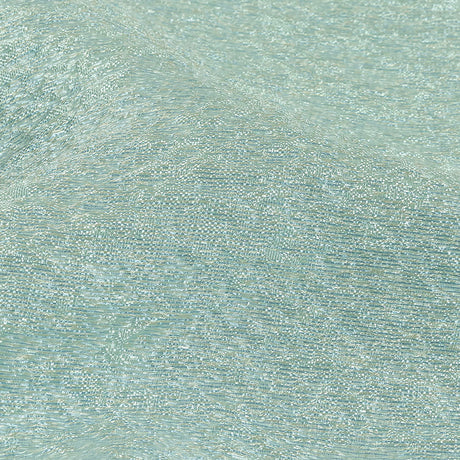 Ice Blue and White Mottled Luxury Brocade