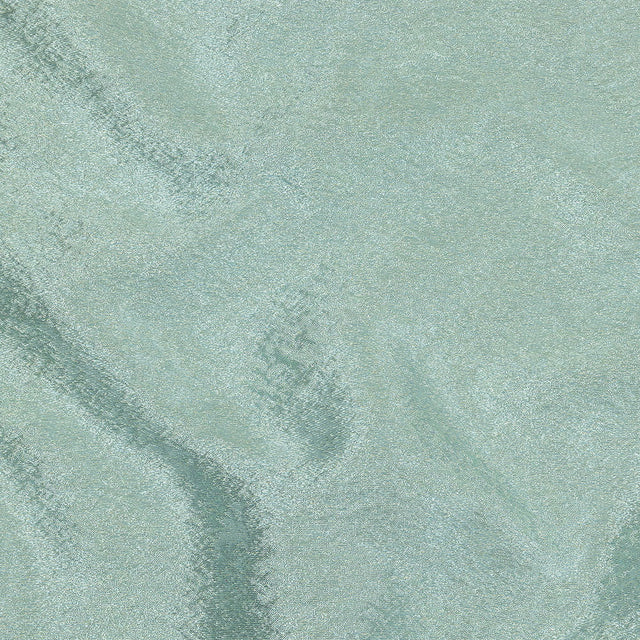 Ice Blue and White Mottled Luxury Brocade