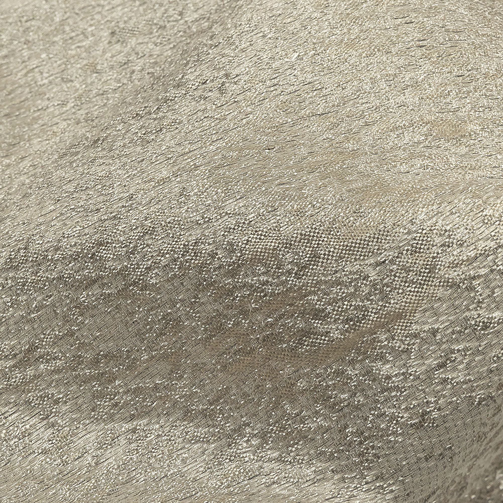 Pegasus Champagne and White Mottled Luxury Brocade