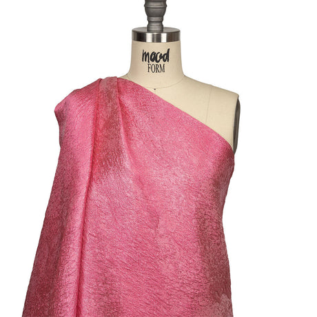 Pegasus Hot Pink Mottled Luxury Brocade