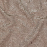 Astrolabe Metallic Silver and Rose Gold Crinkled Luxury Brocade with White Backing