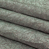 Astrolabe Metallic Seafoam and Pink Crinkled Luxury Brocade with White Backing