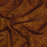 Astrolabe Metallic Copper Crinkled Luxury Brocade with Black Backing