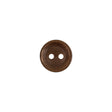 Shimmering Golden Brown 2-Hole Plastic Button - 18L/11.5mm