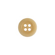 Beige 4-Hole Plastic Button - 20L/12.5mm
