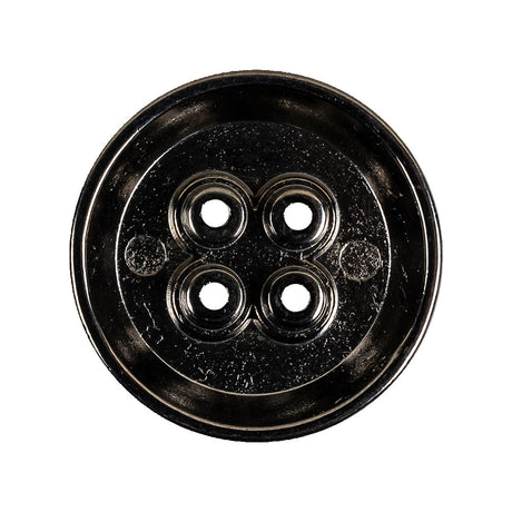 Gunmetal Truncated Cone 4 Hole Metal Button - 44L/28mm