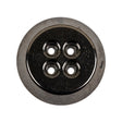 Gunmetal Truncated Cone 4 Hole Metal Button - 44L/28mm