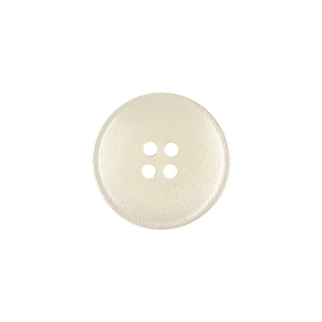 White, Pink and Green Iridescent Shimmer 4 Hole Plastic Saucer Button - 28L/18mm