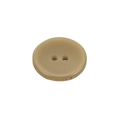 Beige, Pink and Green Iridescent 2 Hole Plastic Saucer Button - 32L/20mm