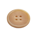 Apricot Cream 4 Hole Shell Button - 40L/25.5mm