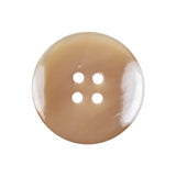 Apricot Cream 4 Hole Shell Button - 40L/25.5mm