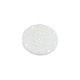 White Wheat Spike Shank Back Button with Studded Rim - 32L/20mm
