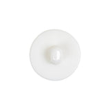 White Wheat Spike Shank Back Button with Studded Rim - 32L/20mm