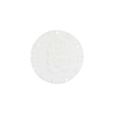 White Wheat Spike Shank Back Button with Studded Rim - 32L/20mm