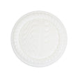 White Waves Rope Rim Shank Back Plastic Button - 44L/28mm