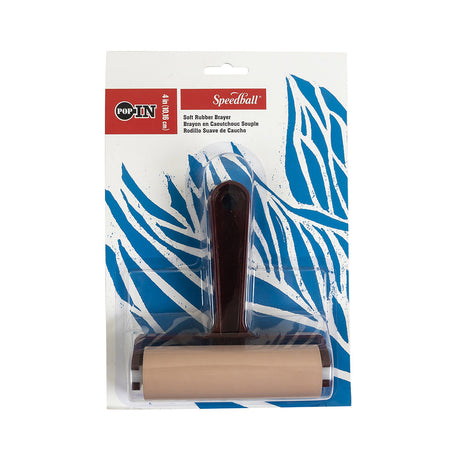 Speedball Soft Rubber Brayer 4"