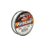 Fireline 4lb Microfused Braided Bead Thread - 50yd Spool - Crystal