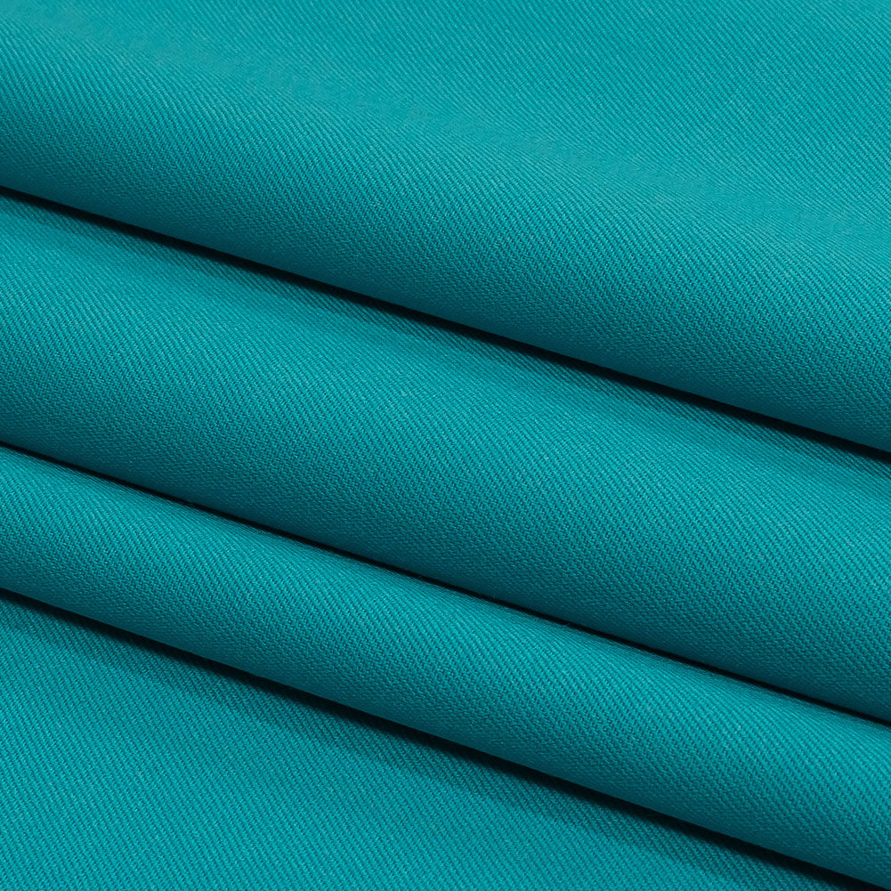 Super 120 Merino Wool Suiting - Peacock Blue - Finn Collection