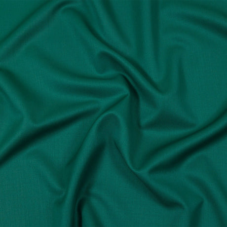 Super 120 Merino Wool Suiting - Teal Blue - Finn Collection