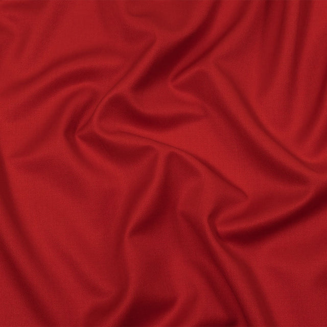 Super 120 Merino Wool Suiting - Tomato - Finn Collection