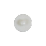Italian White Anchor Embossed Shank Back Button - 24L/15mm